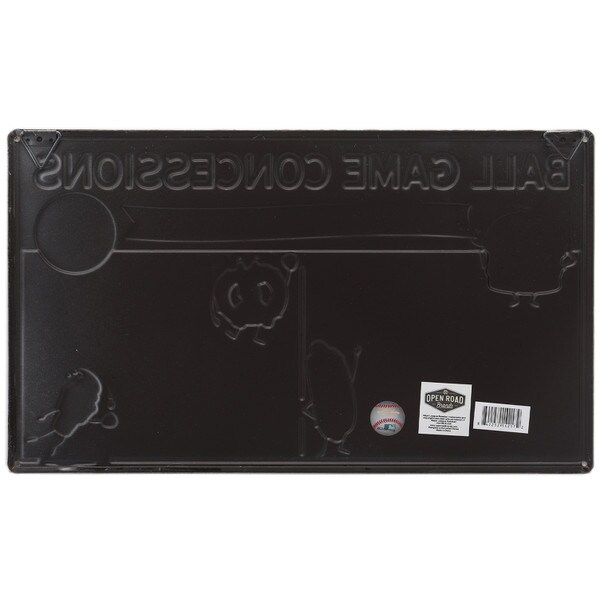 Milwaukee Brewers Concessions Metal Sign Open Road Brands ShopORB